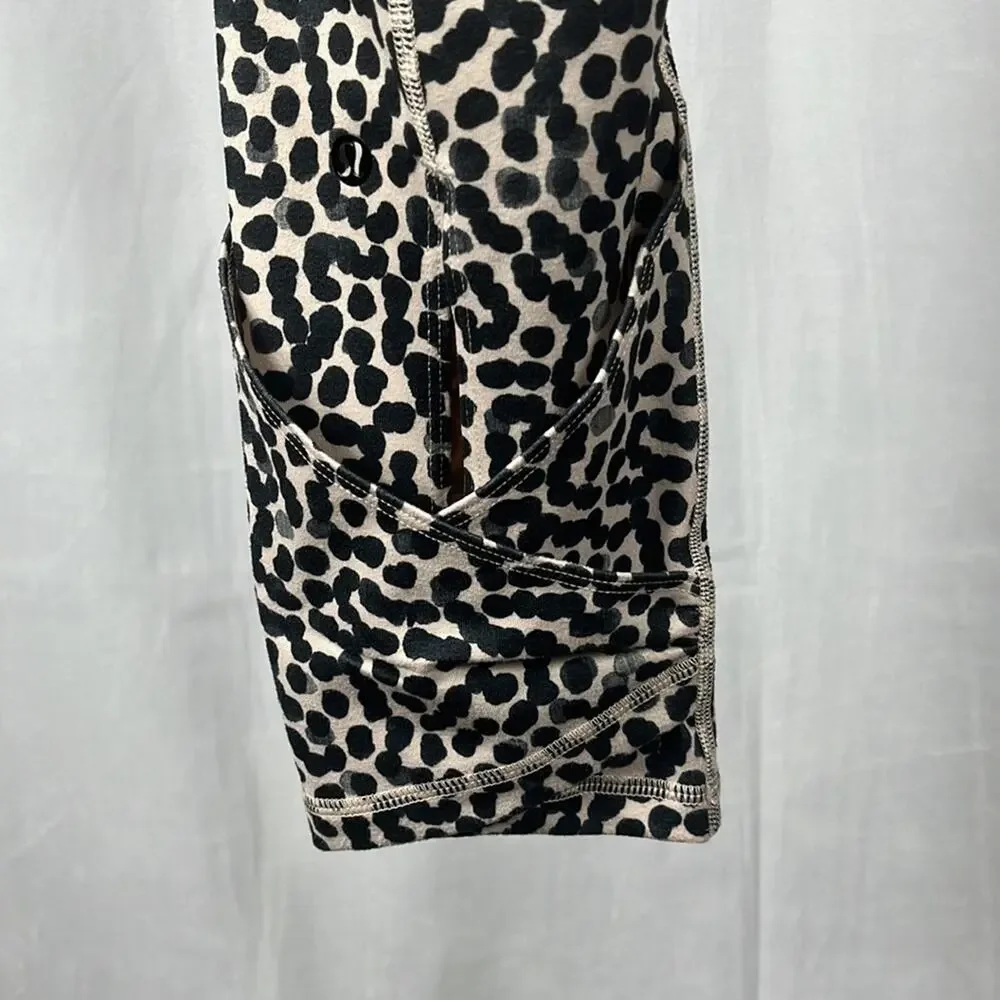 Lululemon Dance Roll Down Ace Spot Grain Wunder Under.
